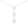 K18WG/K18YG ダイヤモンド ネックレス 1.50CT