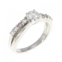 PT ダイヤモンド リング 0.335CT F SI2 EXT