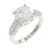PT ダイヤモンド リング 2.008CT G SI1 VG