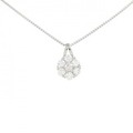 PT ダイヤモンド ネックレス 0.050CT LP VS2