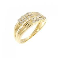 K18YG ダイヤモンド ピンキー リング 0.15CT
