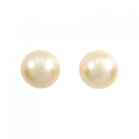 PT 白蝶パール ピアス 12.3mm