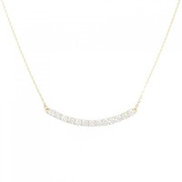 【新品】K18YG ダイヤモンド ネックレス 0.502CT