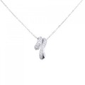 ミキモト ダイヤモンド ネックレス 0.19CT