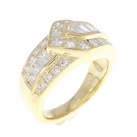 K18YG/K18WG ダイヤモンド リング 0.86CT