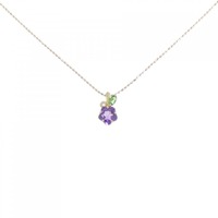 K18YG カラーストーン ネックレス