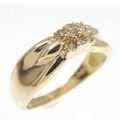 K18YG ダイヤモンド リング 0.07CT