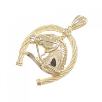 K18YG ホース ペンダント