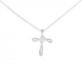 PT ダイヤモンド ネックレス 0.08CT
