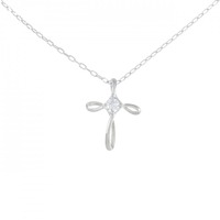 PT ダイヤモンド ネックレス 0.08CT