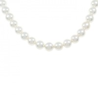 シルバークラスプ アコヤパール ネックレス 6.5-7mm