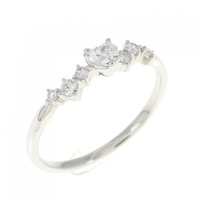 PT ハート ダイヤモンド リング 0.106CT