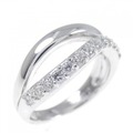K18WG ダイヤモンド リング 0.23CT