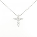 PT クロス ダイヤモンド ネックレス 0.30CT