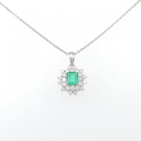 PT エメラルド ネックレス 1.14CT