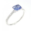 PT サファイヤ リング 0.72CT