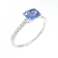 PT サファイヤ リング 0.72CT