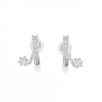 K14WG ダイヤモンド イヤリング 0.40CT