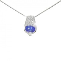 PT タンザナイト ネックレス 2.12CT