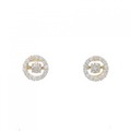 K18YG ダイヤモンド ピアス 0.76CT