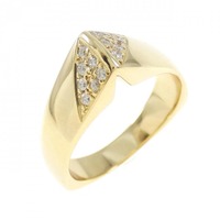 K18YG ダイヤモンド リング 0.165CT