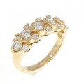 K18YG ダイヤモンド リング 0.72CT