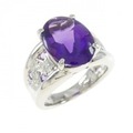 PT アメジスト リング 4.71CT