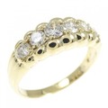 K18YG ダイヤモンド リング 0.50CT