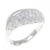 PT パヴェ ダイヤモンド リング 0.75CT