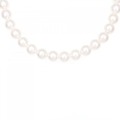 シルバークラスプ アコヤパール ネックレス 7-7.5mm