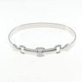 K18WG ダイヤモンド バングル 0.305CT