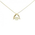 K18YG ダイヤモンド ネックレス 0.20CT