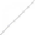 K18WG ダイヤモンド ブレスレット 2.00CT