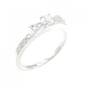 PT リボン ダイヤモンド リング 0.15CT