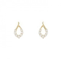 【リメイク】K18YG ダイヤモンド ピアス 0.20CT