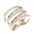 K18PG ダイヤモンド リング 0.70CT