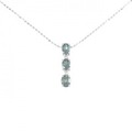 K18WG/750WG アレキサンドライト ネックレス 0.67CT