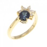K18YG サファイヤ リング 0.926CT