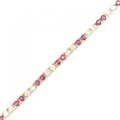 K18YG ルビー ブレスレット 2.36CT