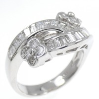 PT フラワー ダイヤモンド リング 0.40CT