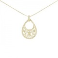 K18YG ダイヤモンド ネックレス 0.20CT