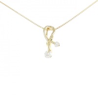 K18YG ダイヤモンド ネックレス 0.45CT