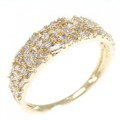 K18YG ダイヤモンド リング 0.45CT