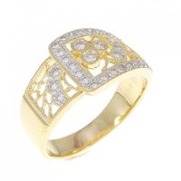 K18YG/K18WG ダイヤモンド リング 0.443CT