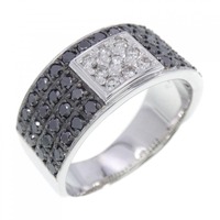 K18WG ダイヤモンド リング 0.92CT