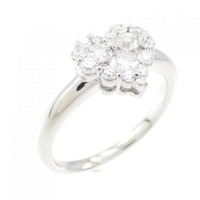 PT ハート ダイヤモンド リング 0.50CT