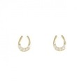 【リメイク】K18YG ダイヤモンド ピアス 0.12CT