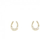 【リメイク】K18YG ダイヤモンド ピアス 0.12CT