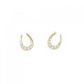 【リメイク】K18YG ダイヤモンド ピアス 0.12CT