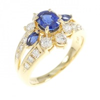 タサキ サファイヤ リング 0.63CT